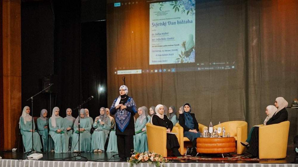 Učešće hora Medrese na svečanosti povodom Svjetskog dana hidžaba u Jajcu