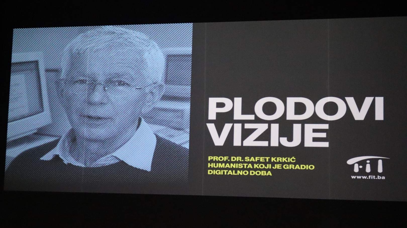 U Mostaru premijerno prikazan dokumentarni film "Plodovi vizije – prof. dr. Safet Krkić"