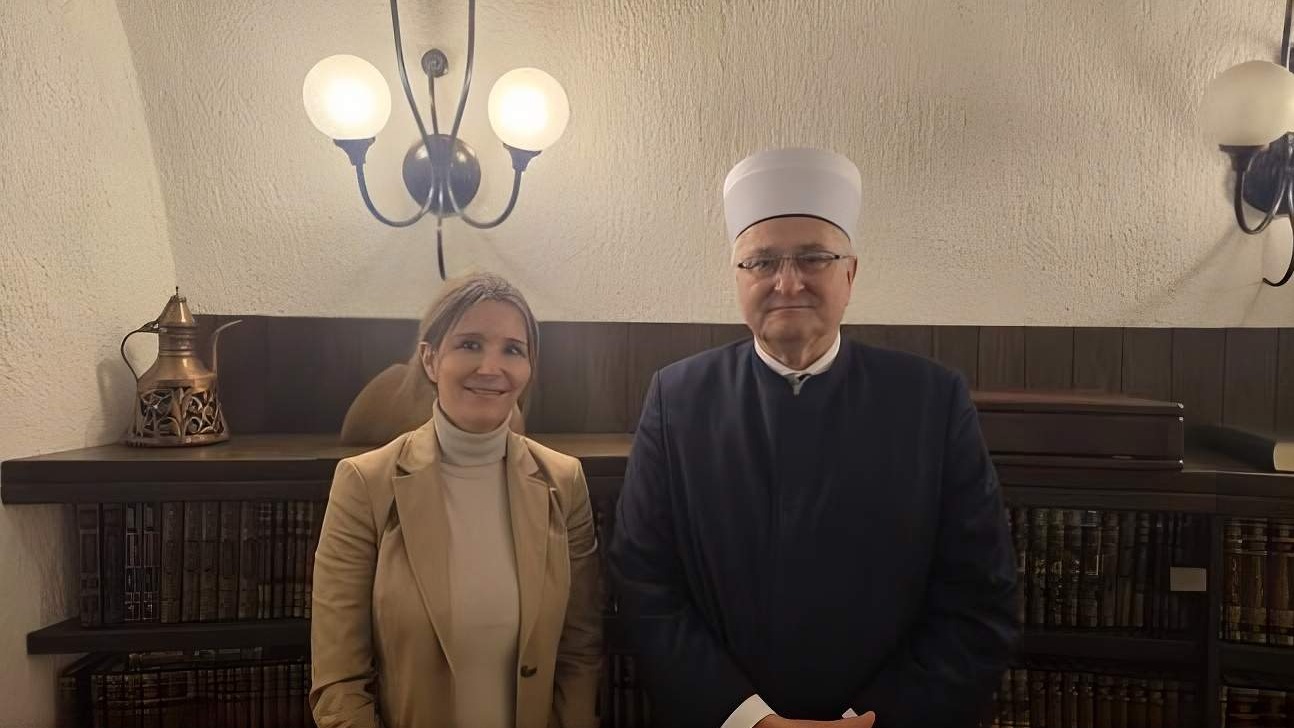 Muftija Hasanović primio ambasadoricu Švicarske u Hrvatskoj