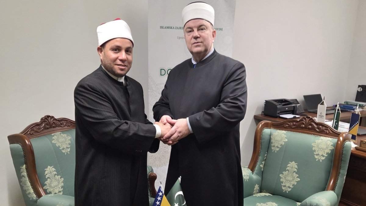 Direktor Uprave za vjerske poslove upriličio prijem za šejha Muhammeda Sulejmana Bisjunija