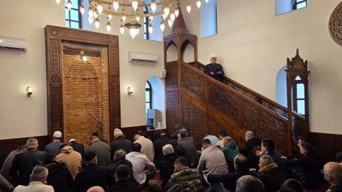 Muftija Dudić održao ramazansku hutbu u Arap džamiji