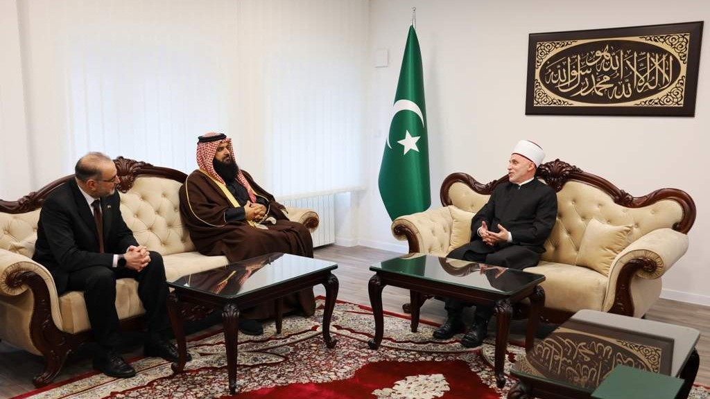 Muftija Kudić upriličio prijem za ambasadora Države Katar Meshaala bin Alija Al-Attiyu   