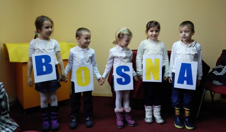 Djeca iz sarajevskih vrtića obilježila Dan državnosti BiH u Zemaljskom muzeju BiH