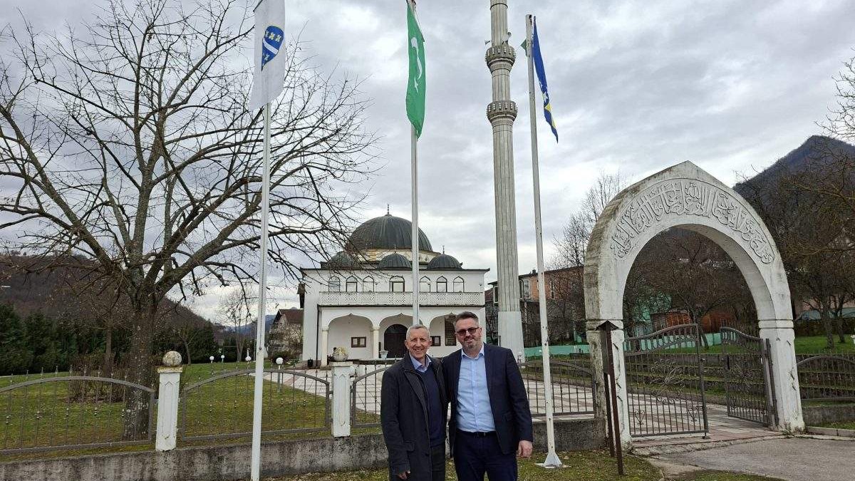 Ramazanska posjeta predsjednika Ilmijje Salih-ef. Jusufoviću