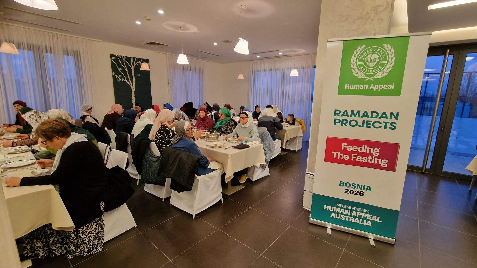 Iftar na obali Une za 110 bošnjačkih povratnika