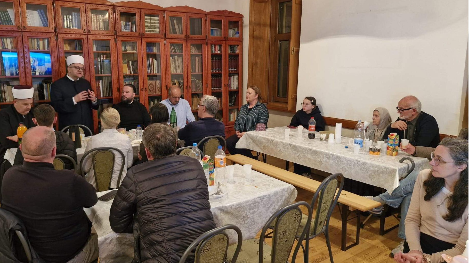 Muftija Dedović na iftaru u Trebinju na Dan nezavisnosti