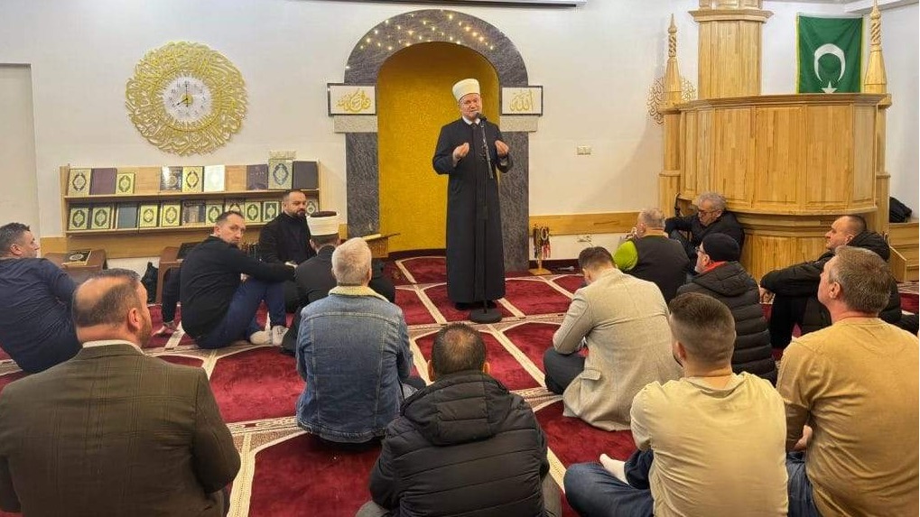 Muftija Porić u ramazanskoj posjeti džematu Bošnjak u Gracu