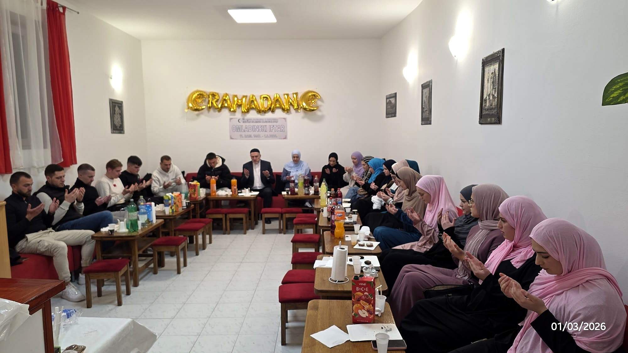 Omladinski iftar u Medžlisu Islamske zajednice Split u znaku zajedništva