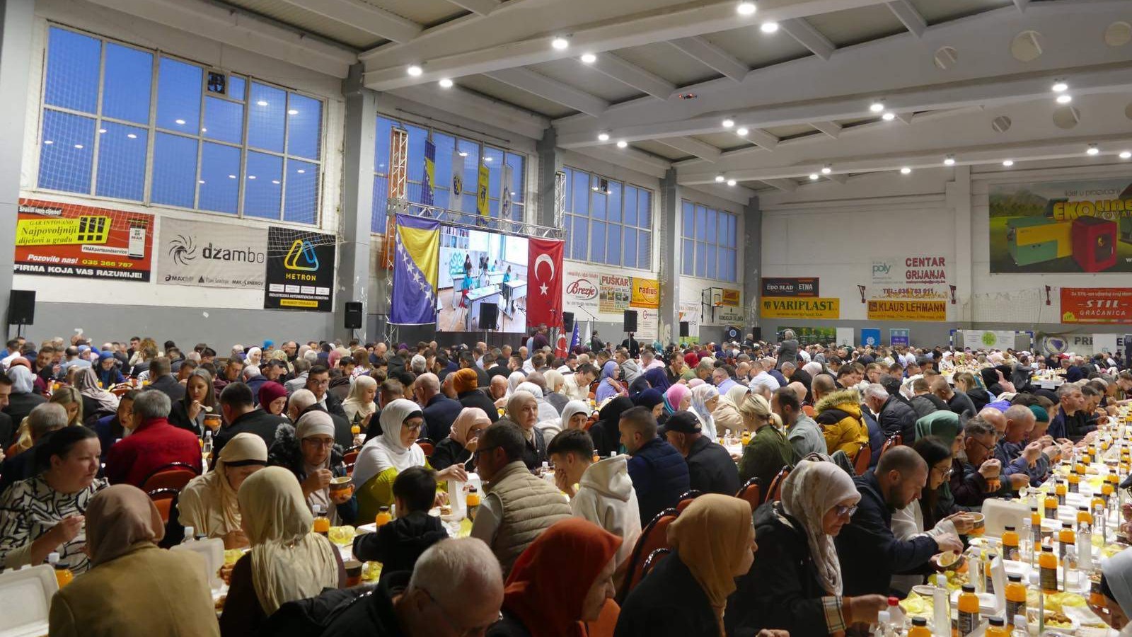 U Gračanici održan zajednički iftar pod nazivom “Kocaeli sofra bratstva” 