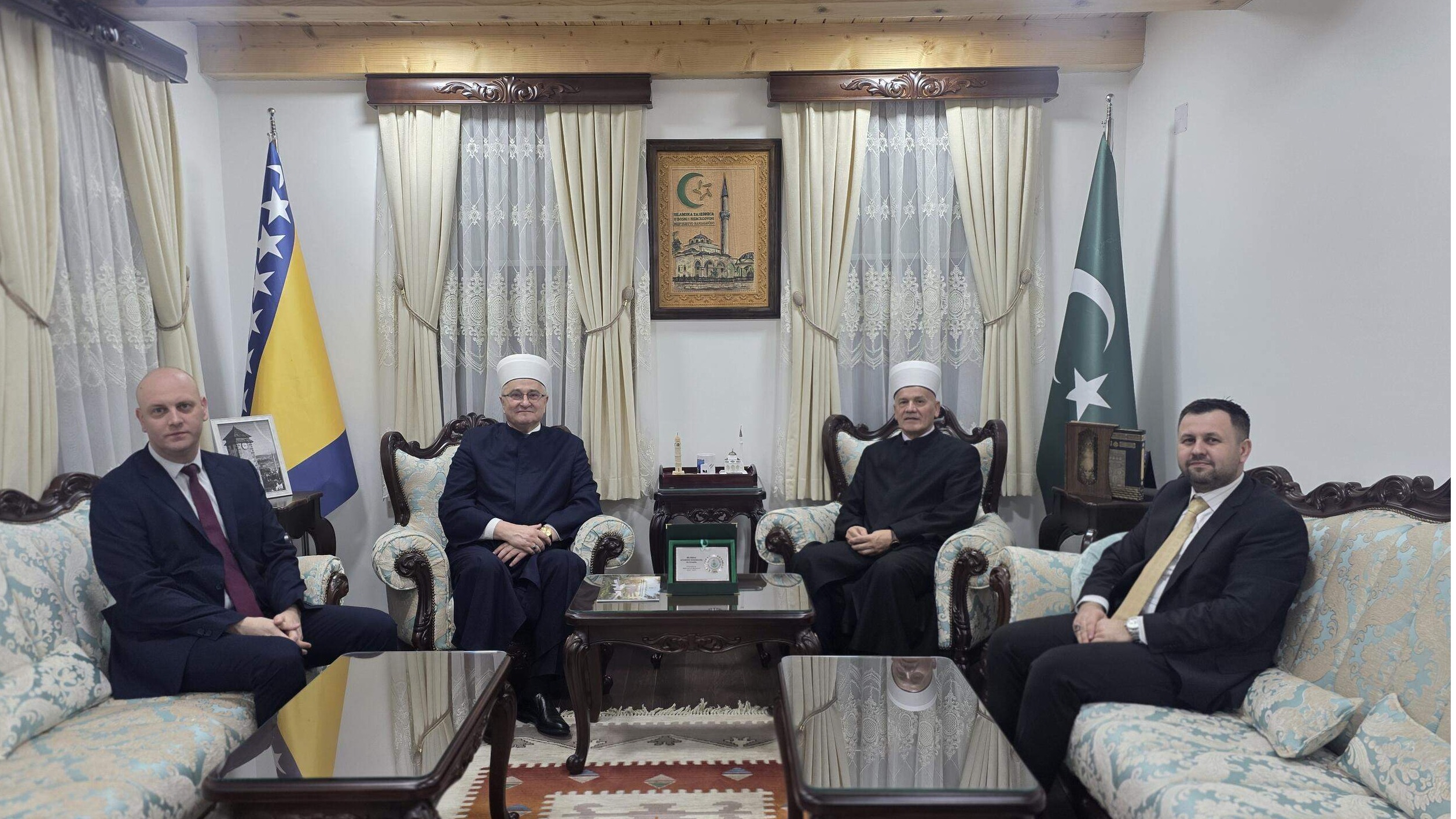 Delegacija Mešihata Islamske zajednice u Hrvatskoj posjetila Muftijstvo banjalučko