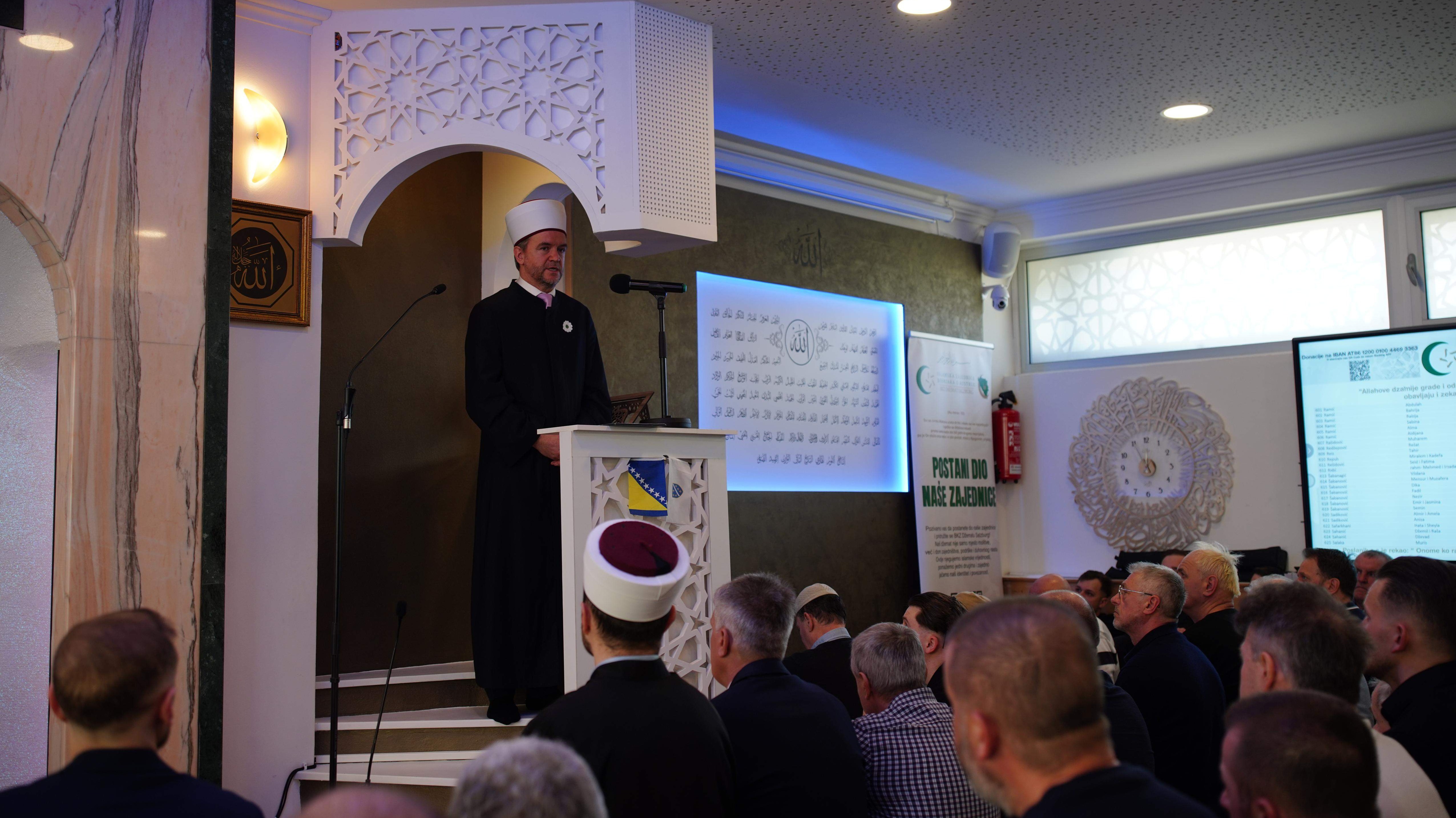 Ramazanska posjeta muftije Kobilice džematima u Salzburgu