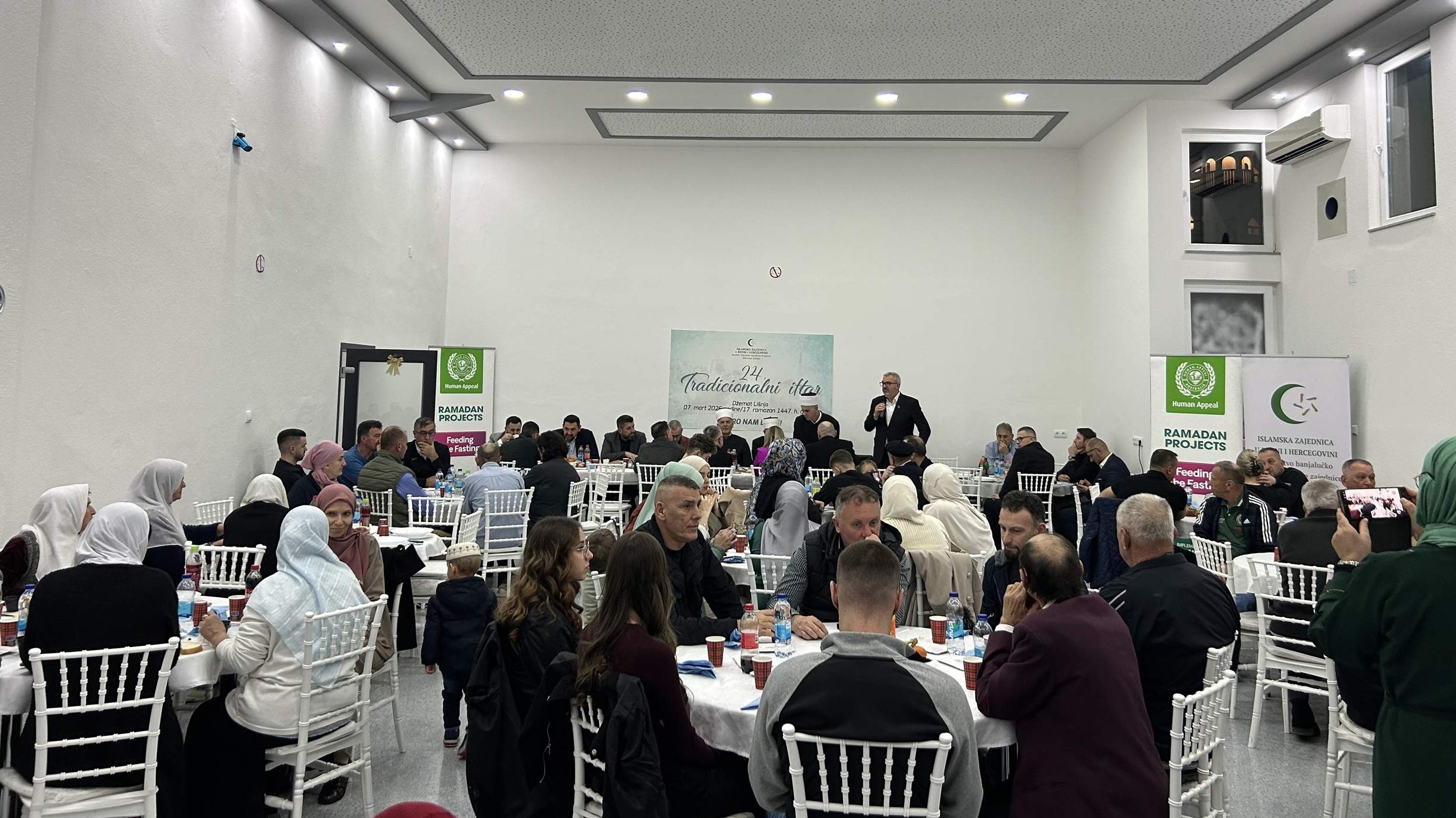 MIZ Prnjavor: Upriličen 24. tradicionalni iftar u džematu Lišnja