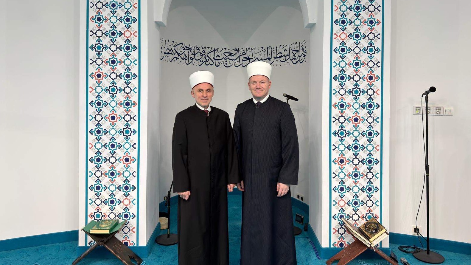 Muftija Porić u posjeti Muftijstvu bihaćkom