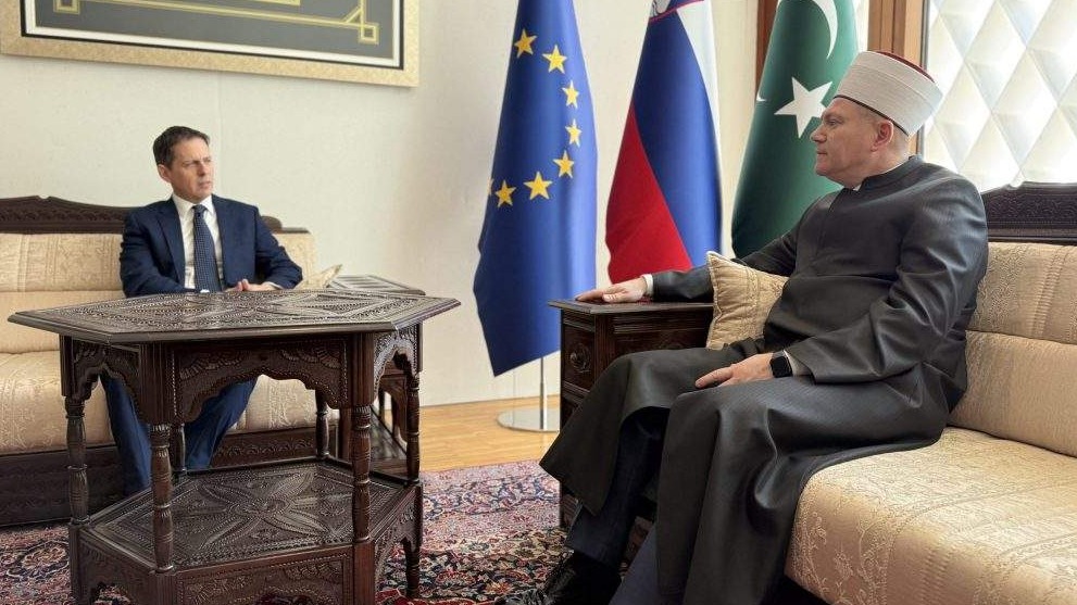 Muftija Porić primio otpravnika poslova Ambasade SAD u Sloveniji