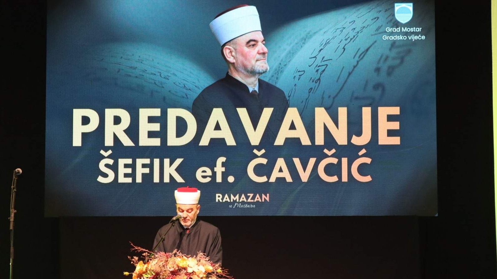 Mostar: Održano ramazansko predavanje Šefik-ef. Čavčića o islamu i slobodi