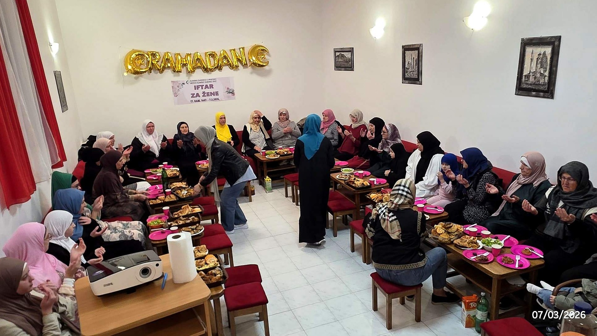 Drugi iftar za žene u Medžlisu Islamske zajednice Split