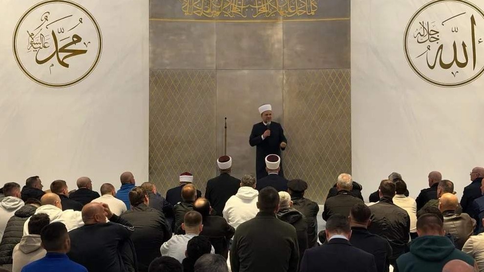 Glavni imam Bijele džamije u Villachu mr. Esad Memić, posjetio Muslimanski kulturni centar