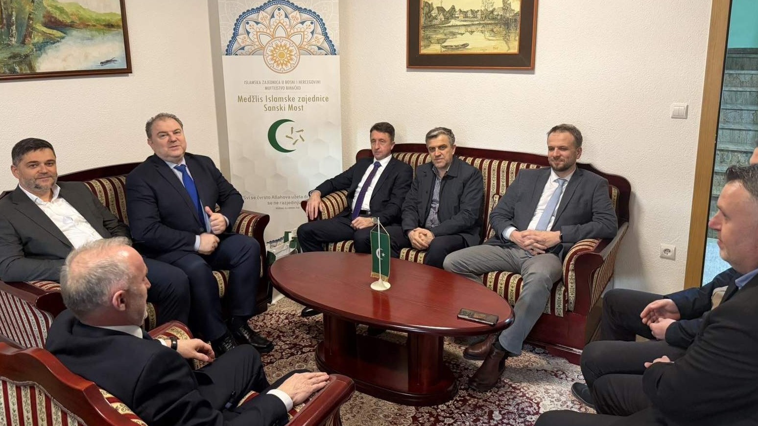 Delegacija Uprave za vjerske poslove u posjeti Medžlisu Sanski Most
