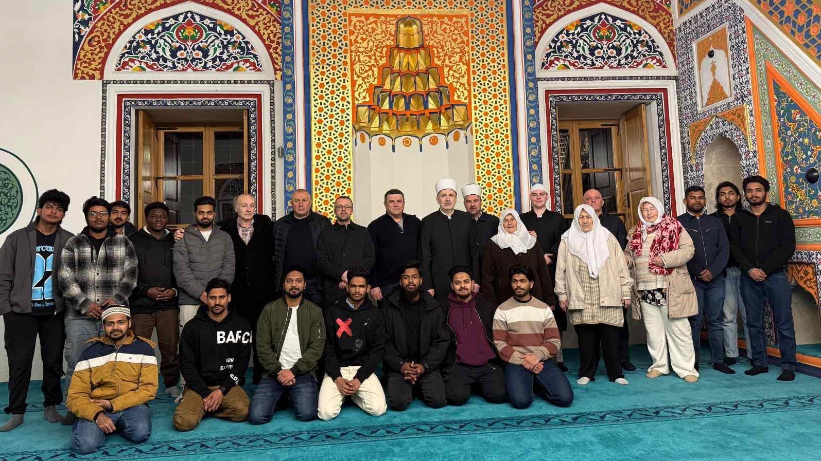 Foča: Muftija sarajevski Nedžad Grabus u tradicionalnoj ramazanskoj posjeti Aladža džamiji