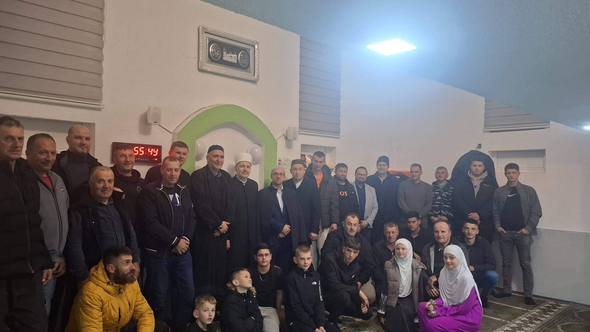 Kiseljak: Muftija Grabus posjetio džematlije Crničkog Kamenika i održao predavanje