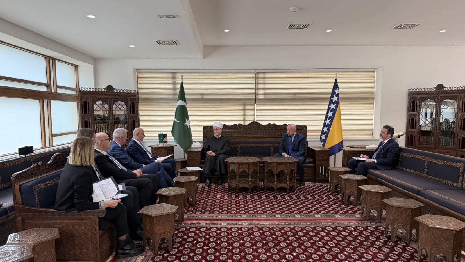 Ministar Grlić-Radman u posjeti reisul-ulemi