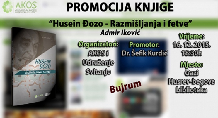 Promocija knjige "Husein Đozo - razmišljanja i fetve"