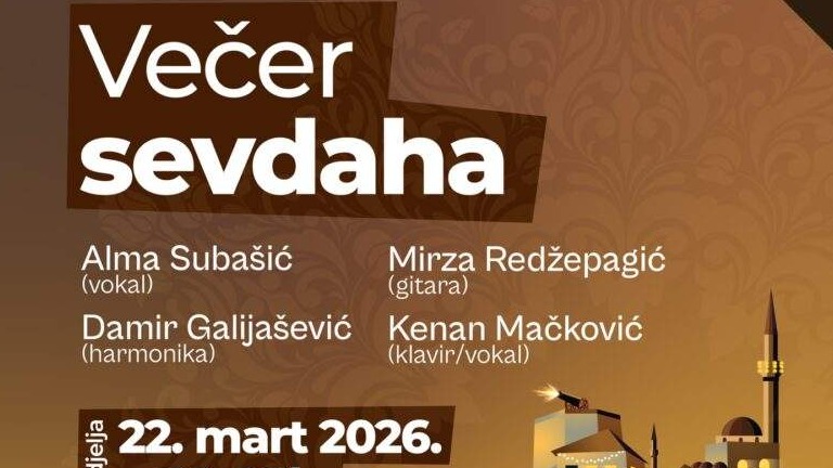 MIZ Sarajevo - "Bajram dođe, mirišu avlije: U nedjelju večer posvećena sevdahu