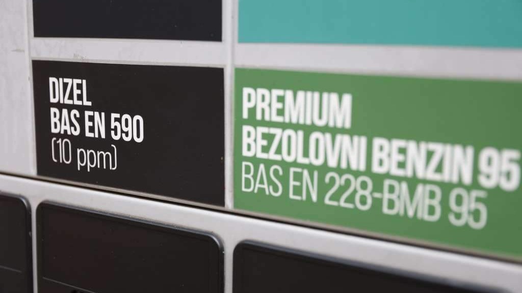 Prosječna cijena dizela u Federaciji BiH porasla na 3,16 KM po litru