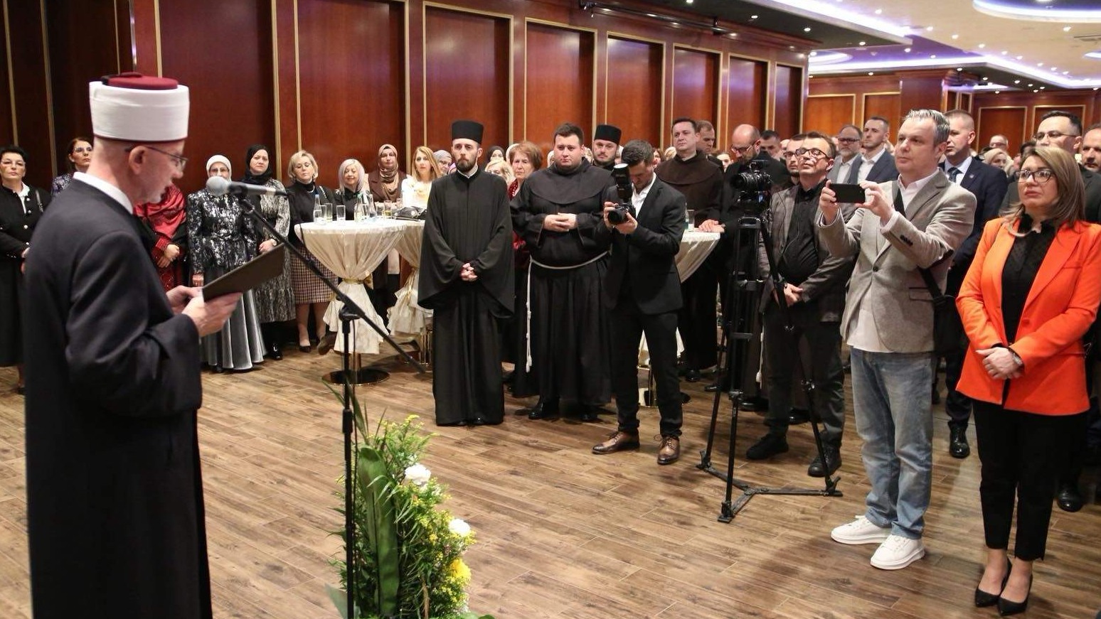 Bajramski prijem muftije tuzlanskog dr. Vahid-ef. Fazlovića: Trudili smo se da odgovornije brinemo jedni o drugima