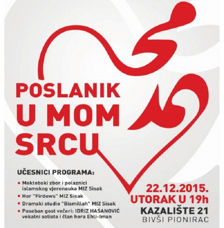 Sisak: Manifestacija “Poslanik u mom srcu”