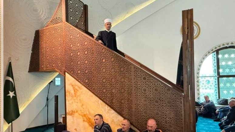 Glavni imam održao hutbu u Centralnoj džamiji na Ilidži
