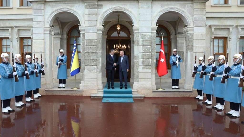 Bećirović u Istanbulu razgovarao s predsjednikom Erdoğanom