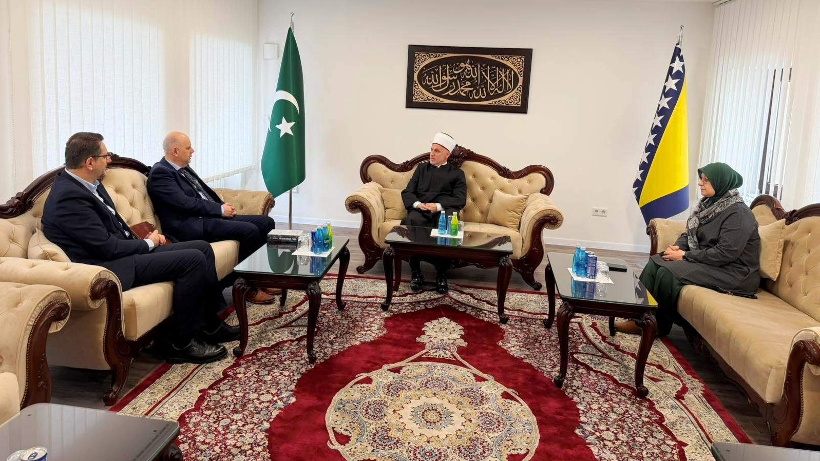 Muftija bihaćki ugostio delegaciju Islamske zajednice Bošnjaka u Norveškoj