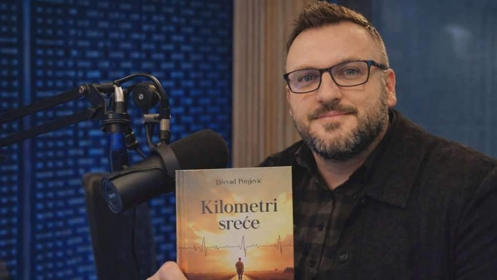 Knjiga 'Kilometri sreće' Dževada Ponjevića promoviše donorstvo i snagu humanosti