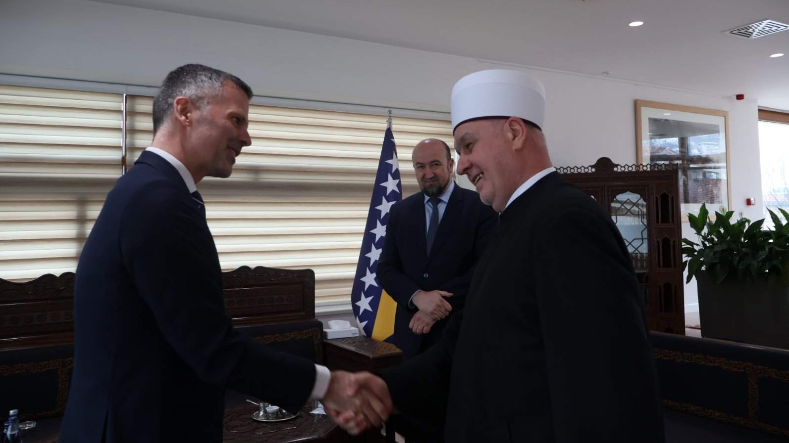 Reisul-ulema se sastao s ambasadorom Kraljevine Danske u Bosni i Hercegovini