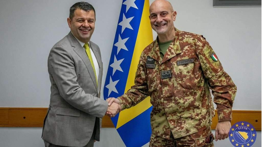 Hurtić i komandant EUFOR-a: Sigurnost BiH i migracije u fokusu saradnje