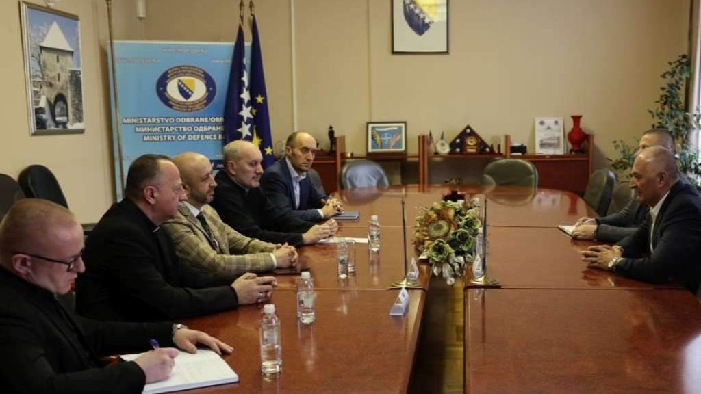 Helez primio predstavnike Vjerske službe u sistemu odbrane BiH