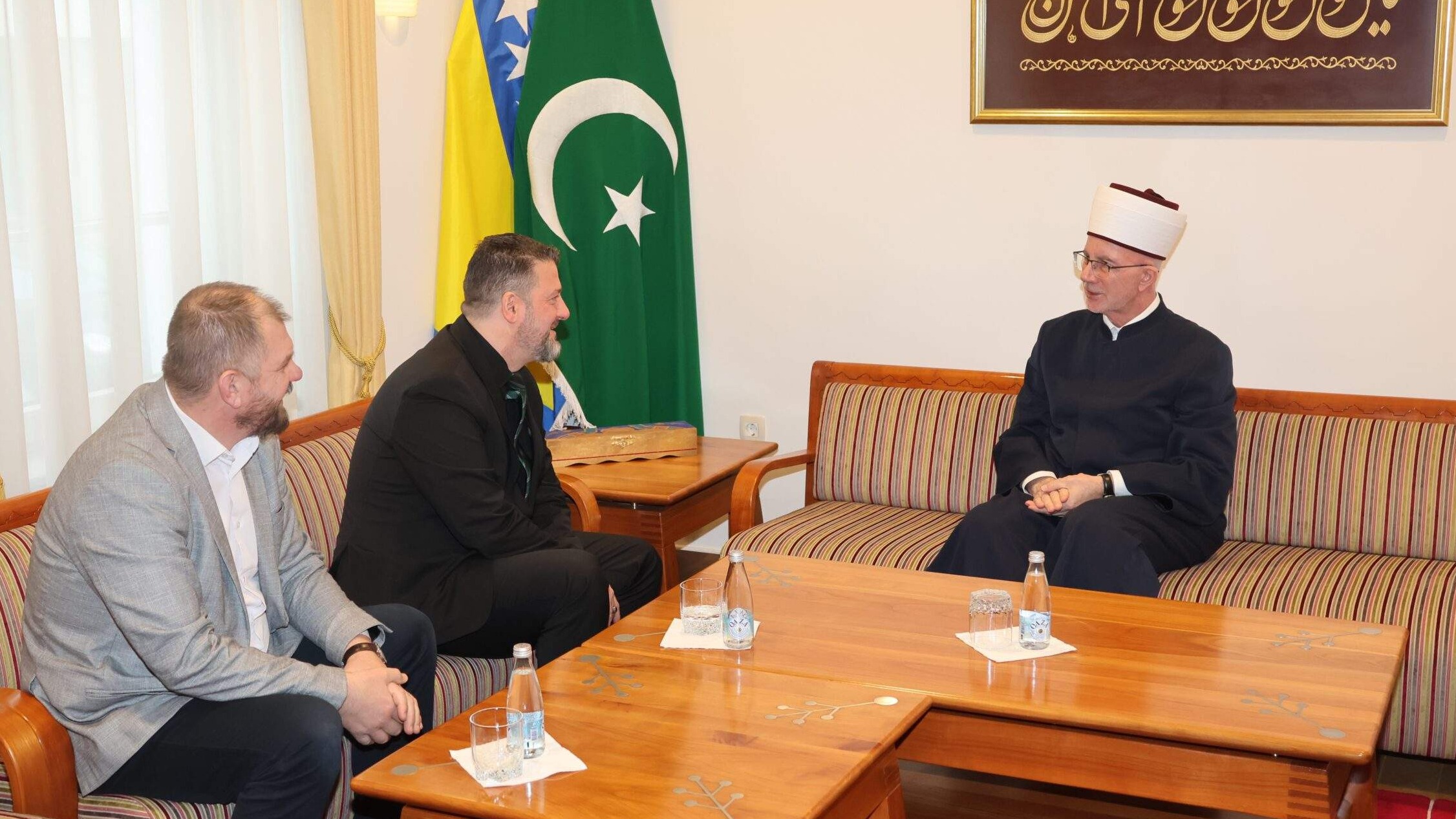 Muftiju Fazlovića posjetio predsjednik Saveza bosanskohercegovačkih udruženja u Austriji