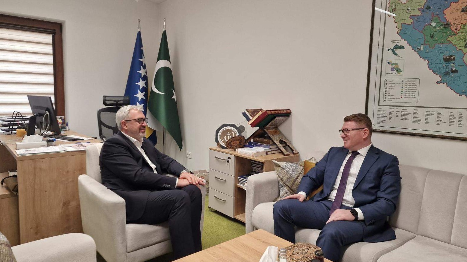 Muftija ljubljanski posjetio Ured za društvenu brigu Rijaseta IZ