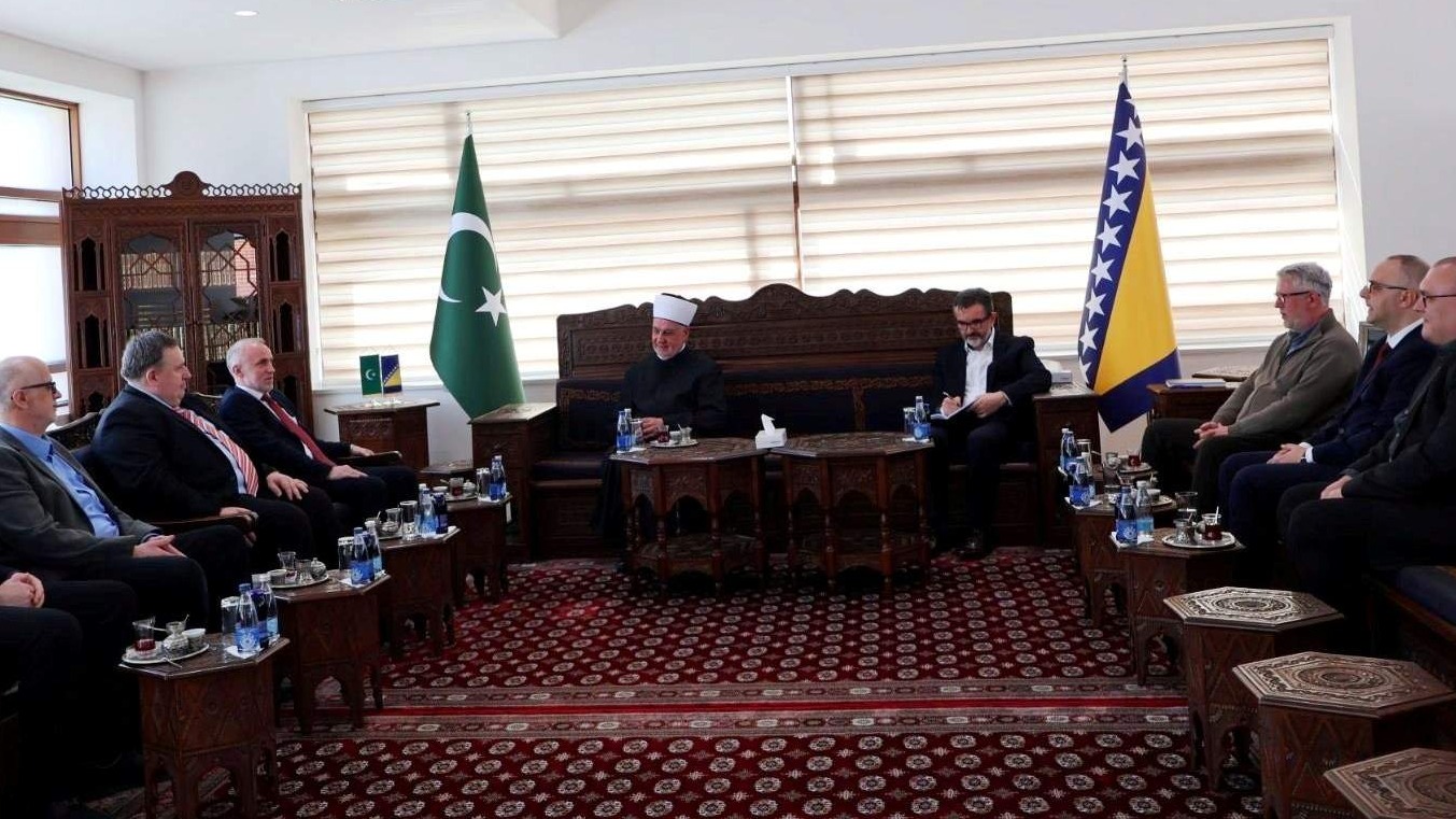 Reisul-ulemu posjetio muftija Kudić i delegacija Islamskog pedagoškog fakulteta u Bihaću