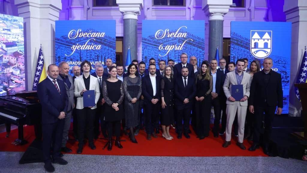Održana svečana sjednica Gradskog vijeća Sarajeva, uručene Šestoaprilske nagrade