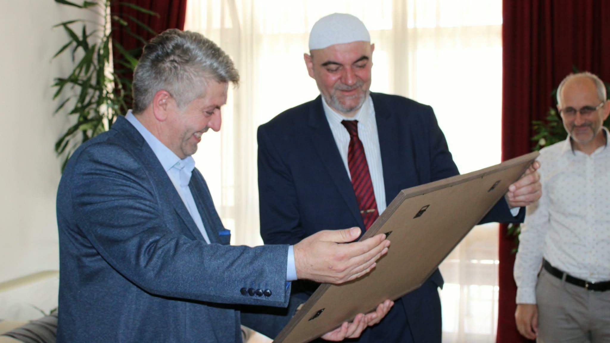 Prijem za Šefik-ef. Čavčića, prvog odgajatelja i bibliotekara mostarske medrese