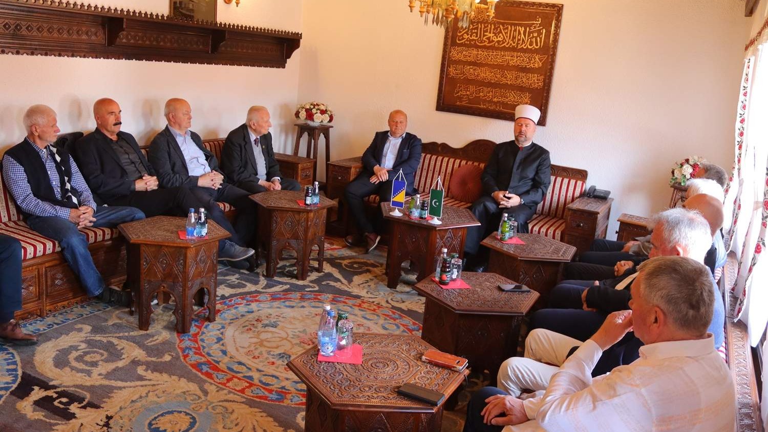 Muftija Dizdarević upriličio prijem za generale i komandante povodom Dana Armije RBiH