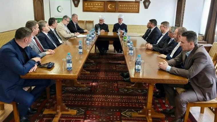Muftija tuzlanski u posjeti Mešihatu Islamske zajednice u Srbiji
