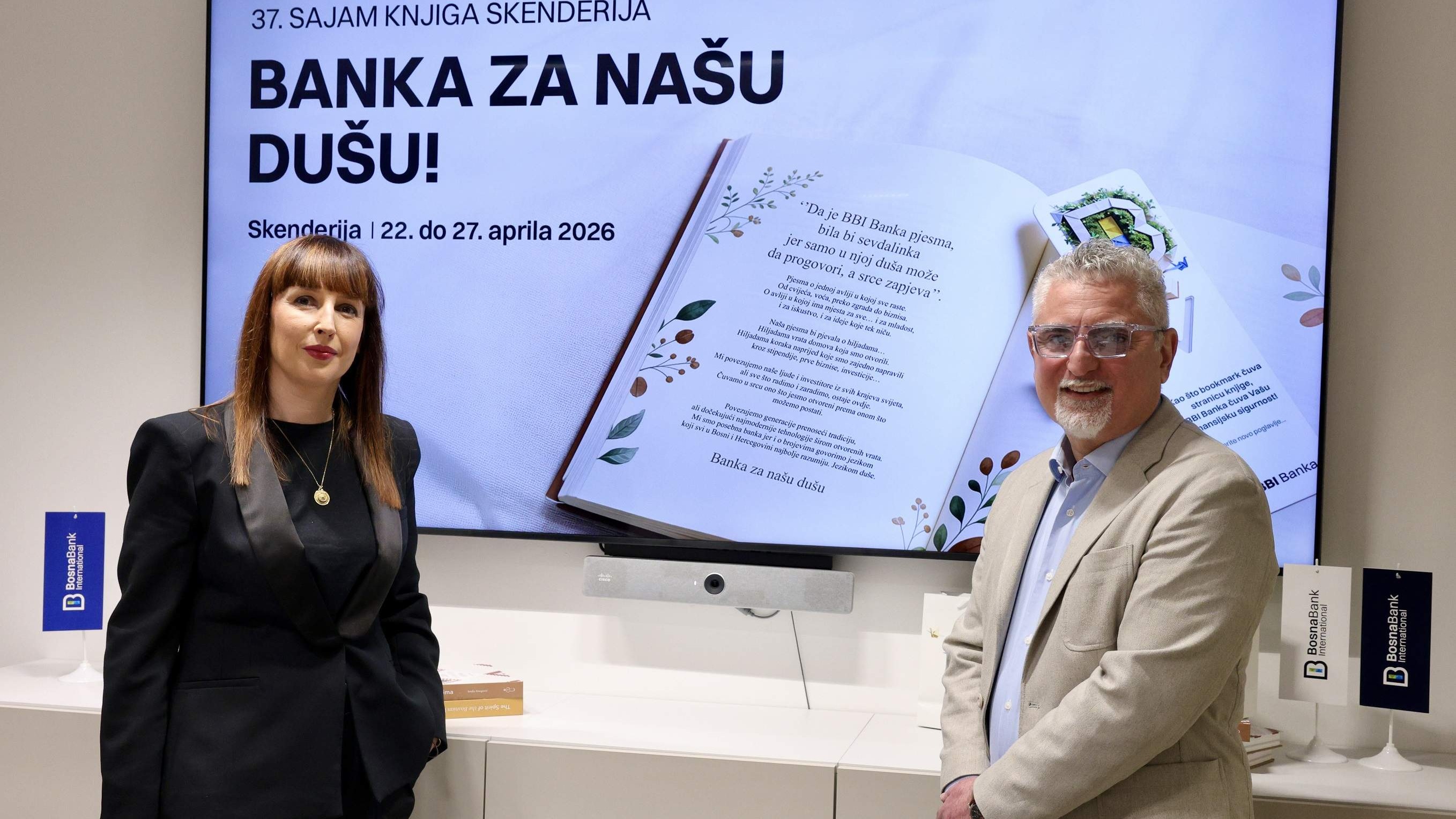 BBI Banka i Sajam knjiga u Sarajevu 2026: Partnerstvo u službi znanja i kulture