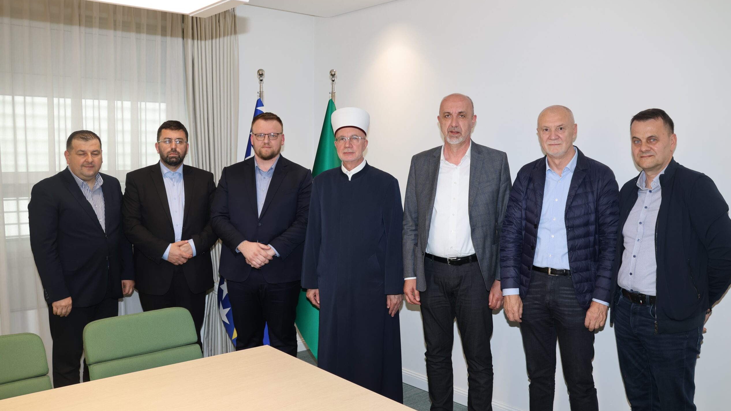 Muftija Fazlović primio istaknute vakife iz Gračanice