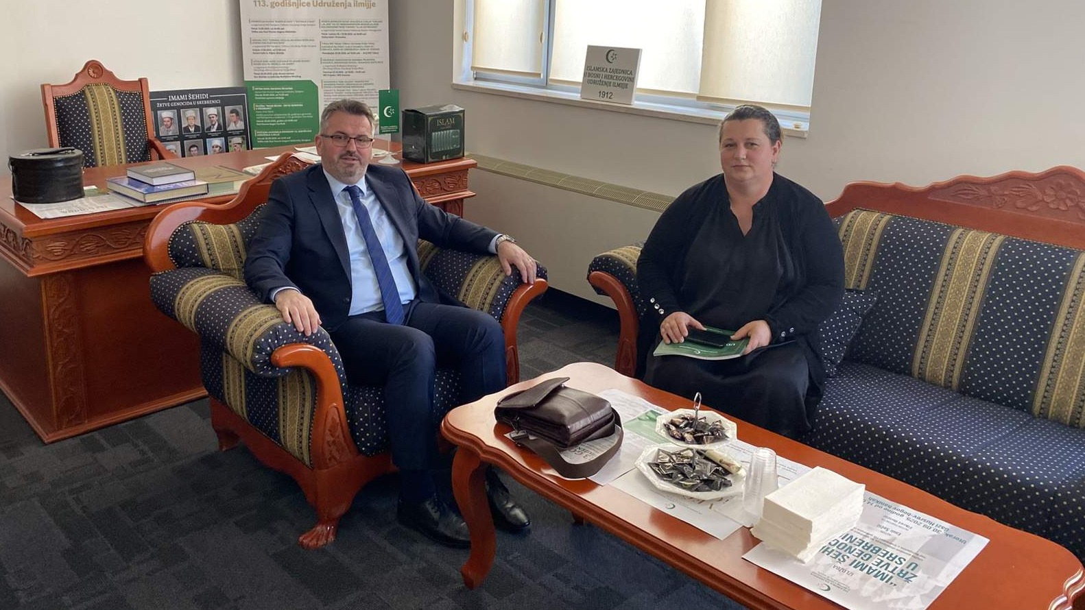 Hava Varošić posjetila predsjednika Udruženja ilmijje Nijaz-ef. Duzana