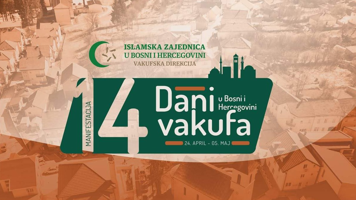 U petak svečano otvorenje 14. manifestacije “Dani vakufa”
