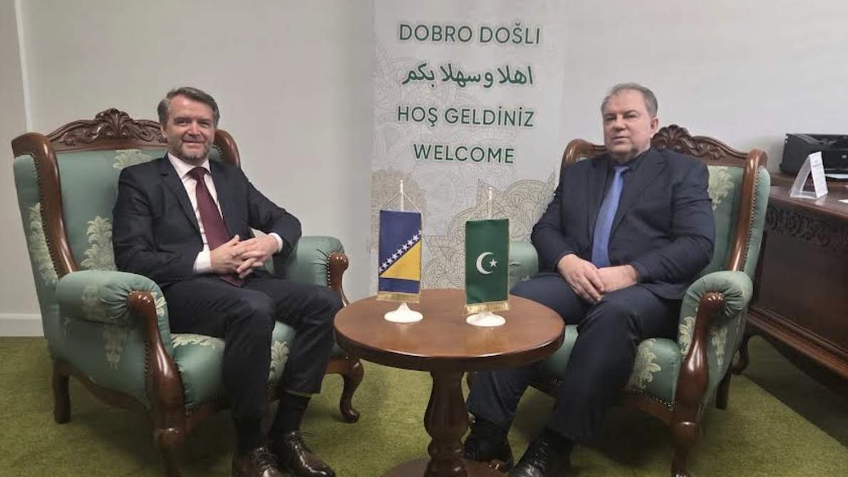 Direktor Uprave za vjerske poslove razgovarao s muftijom Muftiluka Zapadna Evropa Senaid-ef. Kobilicom