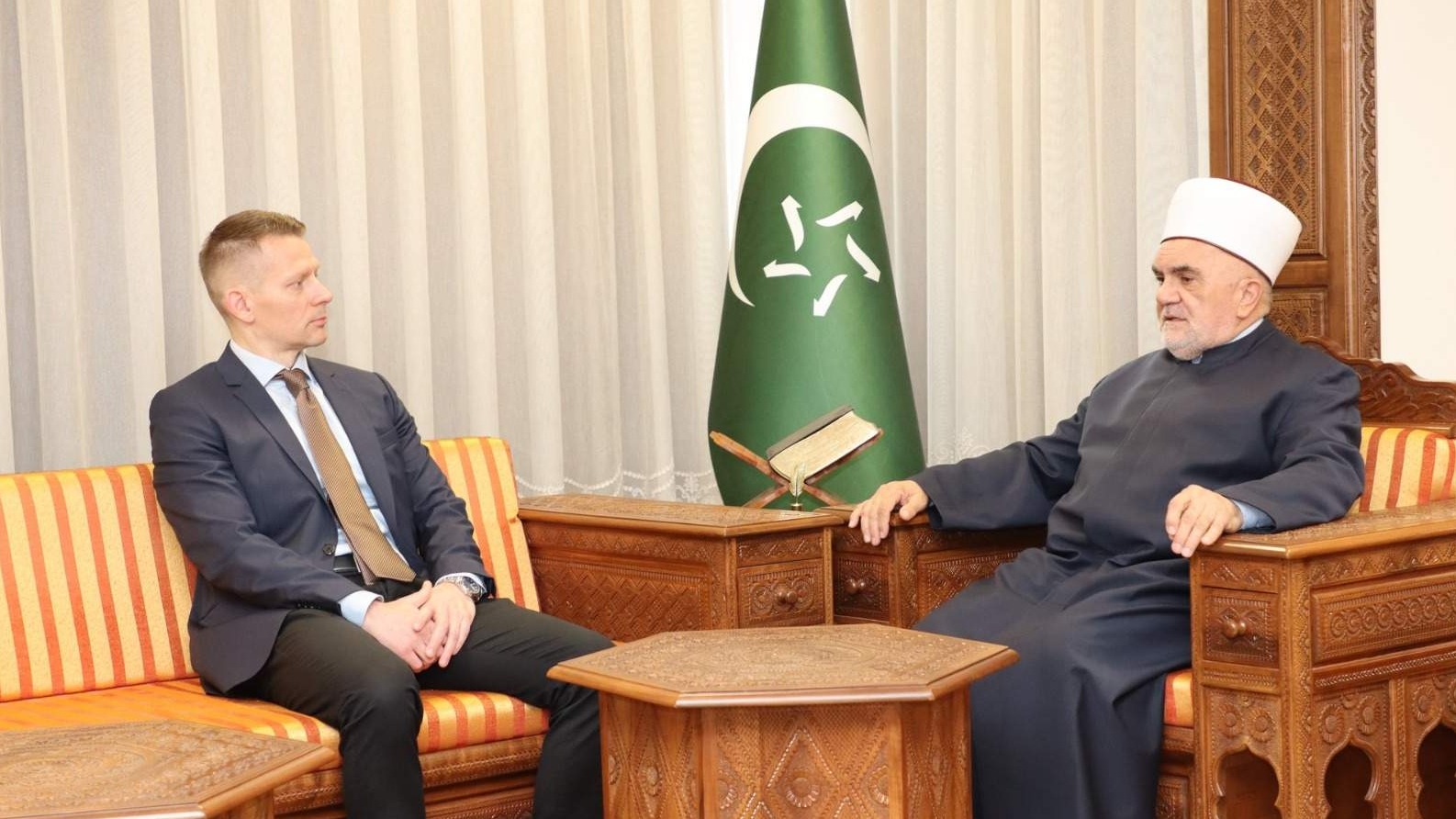 Predsjednik Mešihata primio novog generalnog konzula BiH